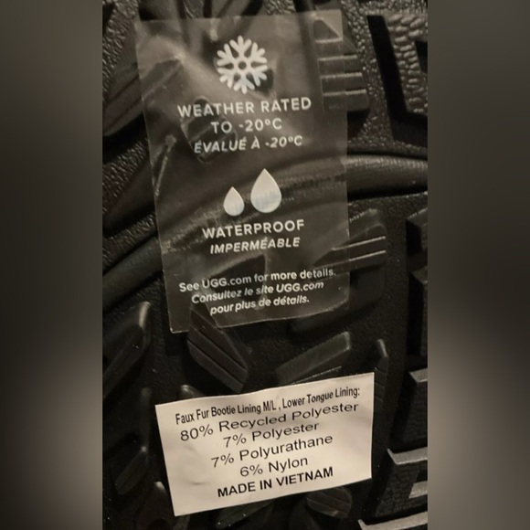 UGG Men’s Butte Boots Waterproof Grey Sz 13 NWOB - Picture 11 of 12